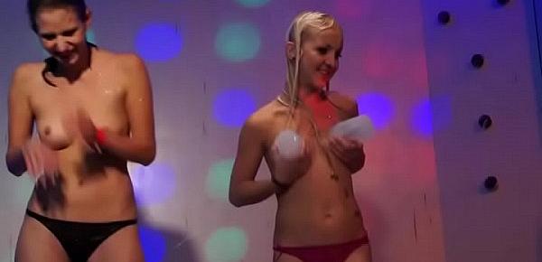 Non-stop gratifying for wet pussies